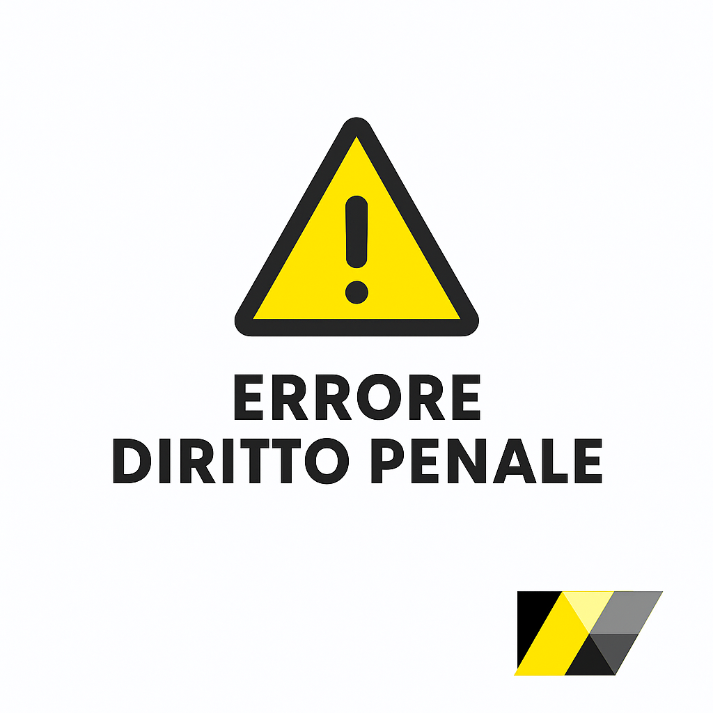 Errore Nel Diritto Penale