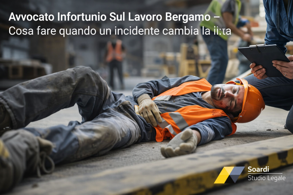 Avvocato Infortunio sul lavoro a Bergamo? Scopri quando il datore di lavoro è responsabile e come ottenere il risarcimento per la vittima ed i familiari