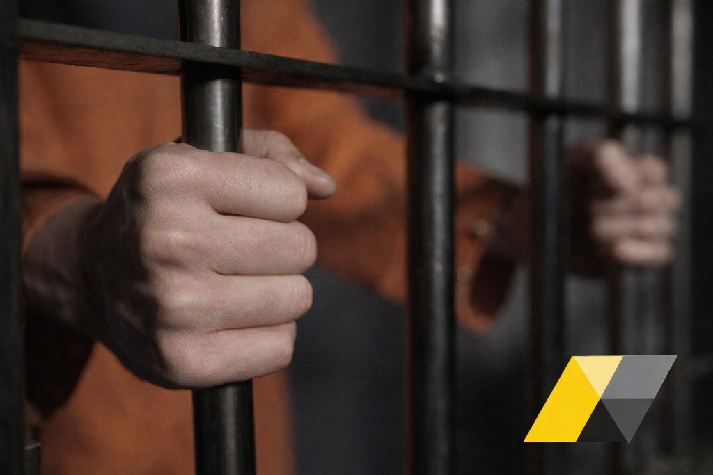 Una persona in carcere che necessita dell'intervento di un Avvocato Penalista attivo nel Diritto Penitenziario