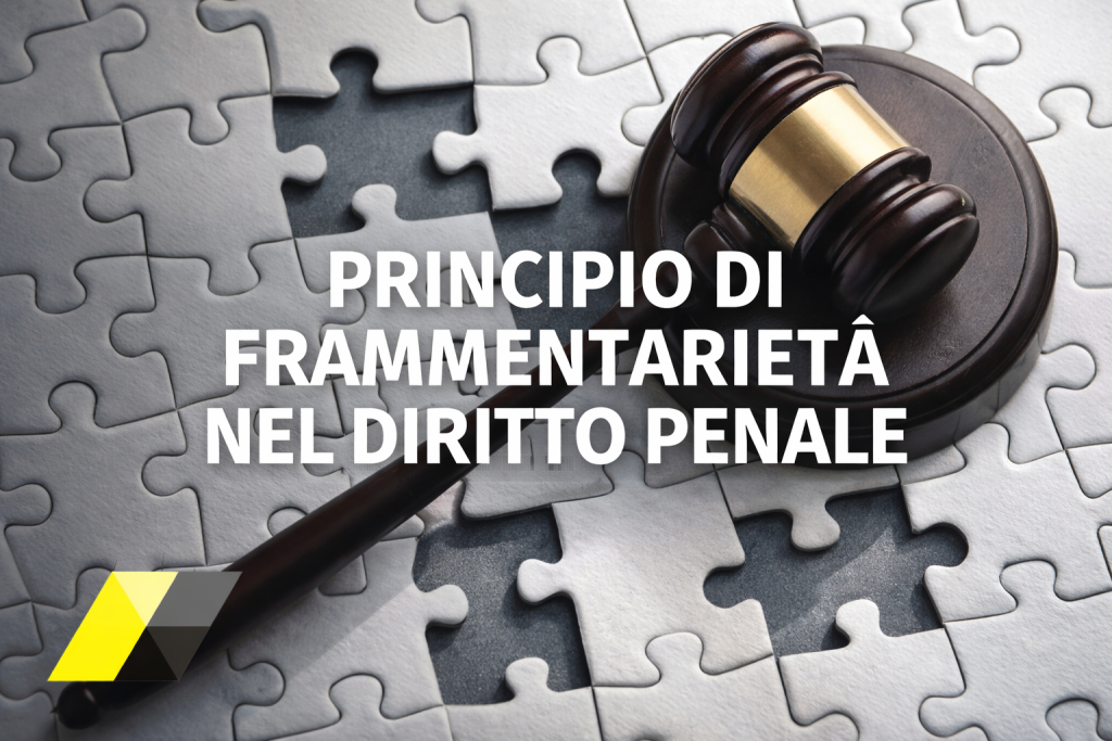 Rappresentazione simbolica del Principio di frammentarietà