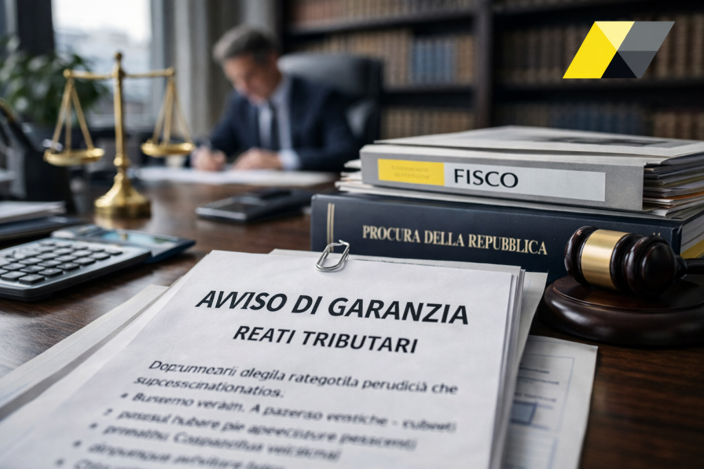 Hai ricevuto un avviso di garanzia per reati tributari? Scopri cosa significa, cosa rischi davvero e perché agire subito è decisivo.