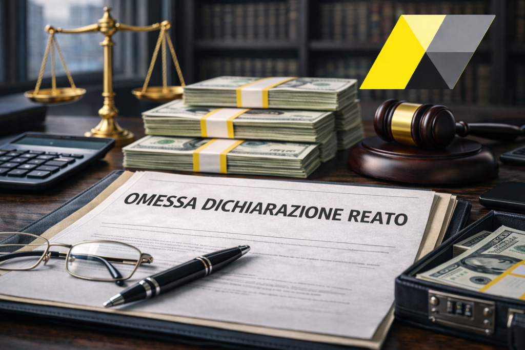 Omessa Dichiarazione Reato: quando la mancata presentazione della dichiarazione dei redditi diventa reato penale, rischi, soglie e difesa.